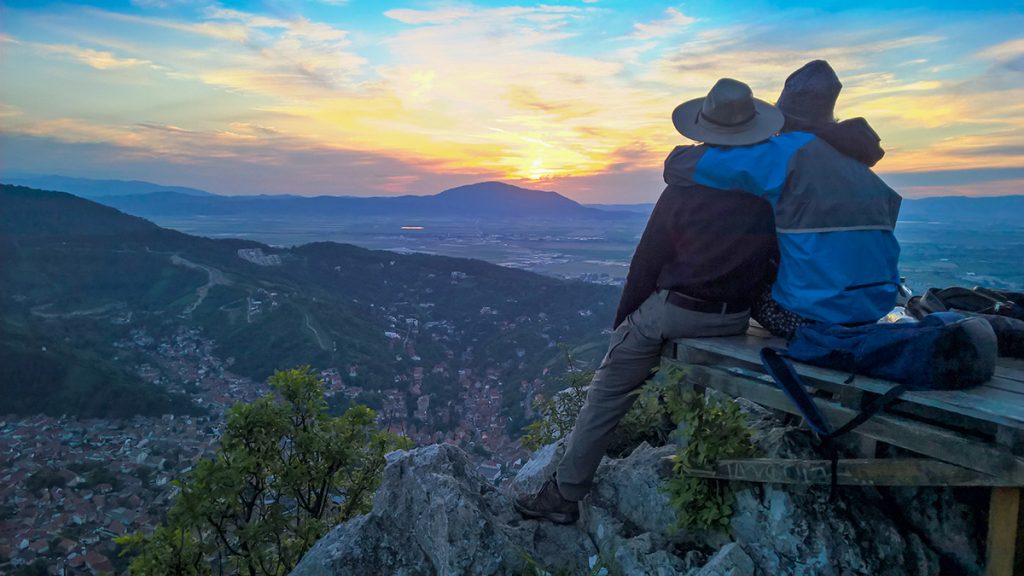 What to do in Brasov - Enjoy a fantastic sunset from the top of mount Tampa