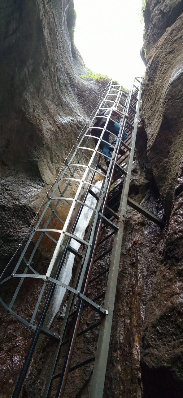 Seven Ladders Canyon near Brasov, Romania