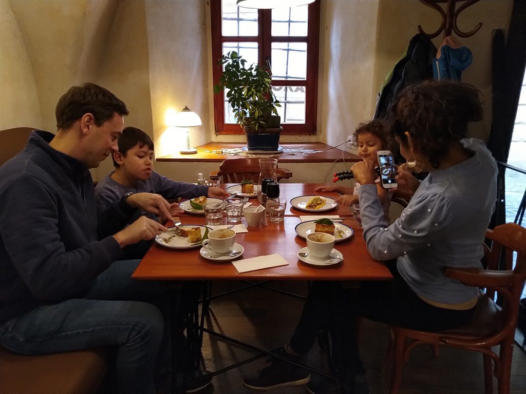 Morning food tour in Brasov 1