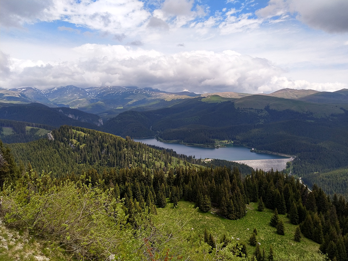 Bolboci reservoir lake